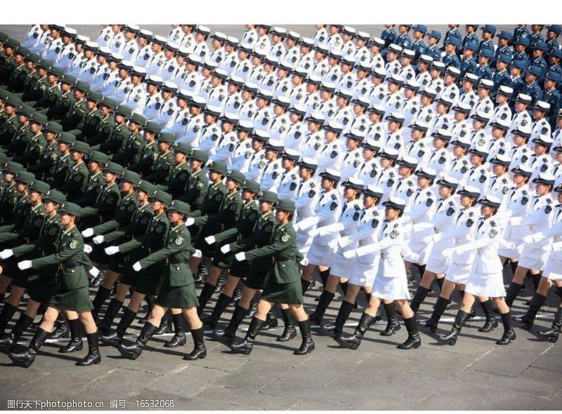 09年大阅兵图片素材