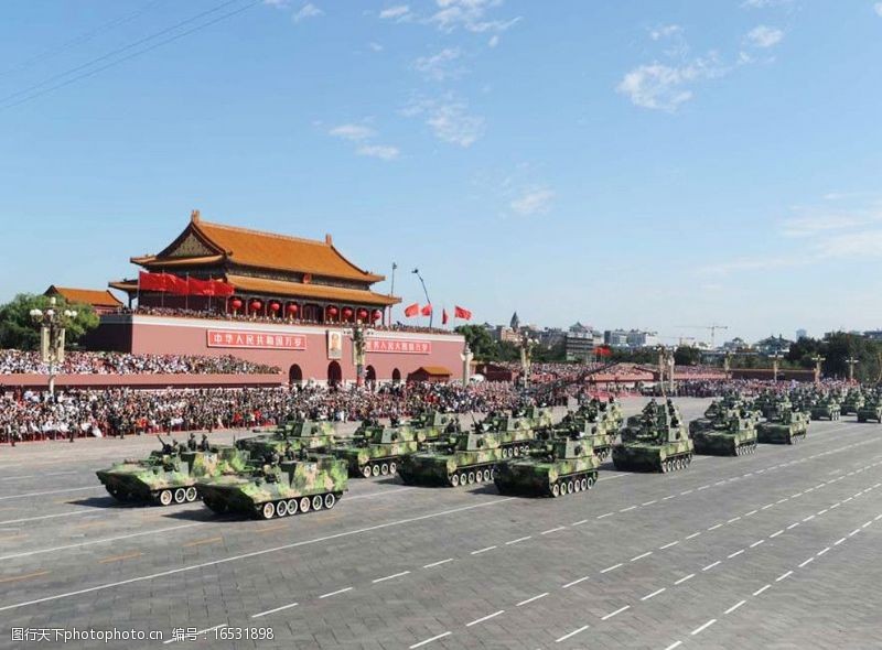 09年大阅兵图片素材
