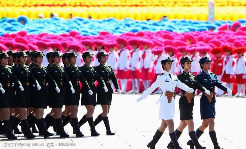 09年大阅兵图片素材