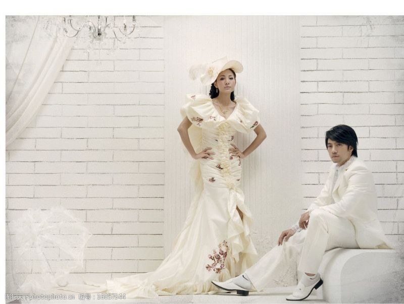 婚纱摄影主题创作图片素材