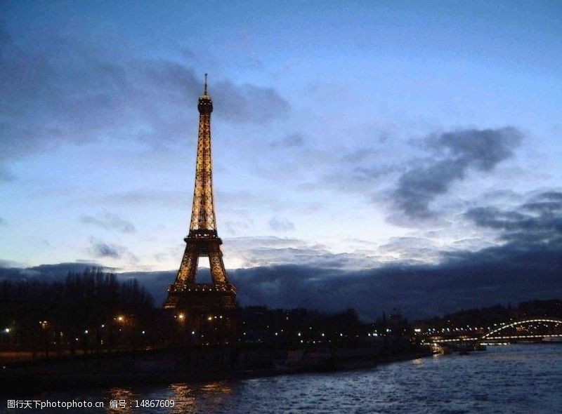 巴黎铁塔魅力城市系列巴黎埃菲尔铁塔图片