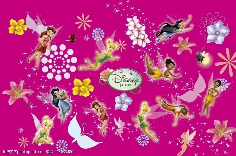 迪士尼素材奇妙仙子图片