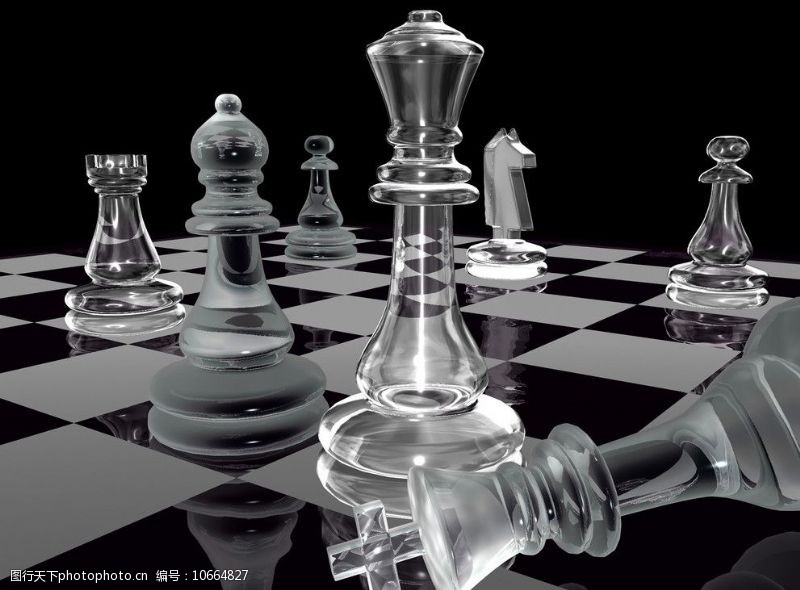 水晶象棋国际象棋图片