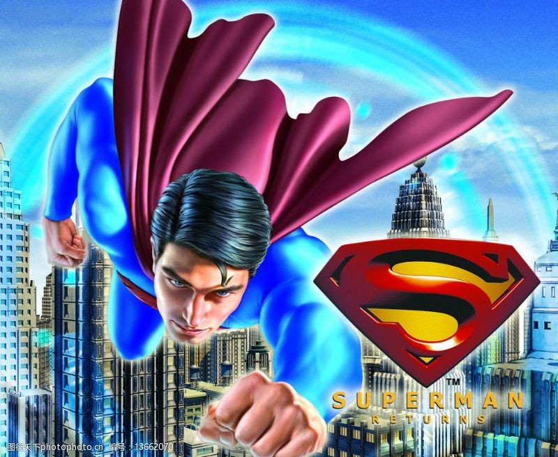 250dpi美国漫画英雄人物超人SUPERMAN4图片
