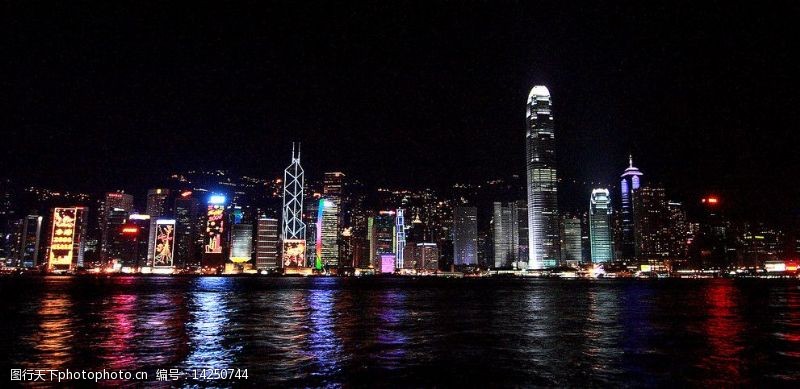 夜港香港夜景图片