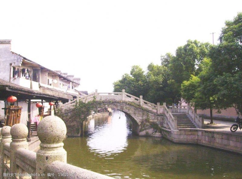 江桥江南水乡拱桥图片