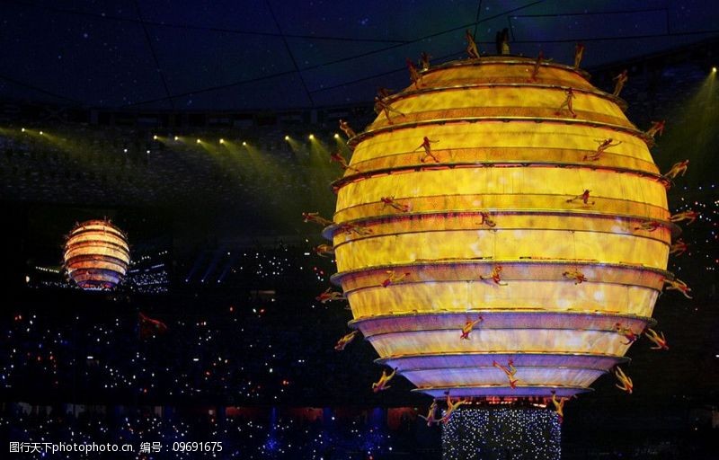 奥运开幕式北京奥运开幕典礼作品图片