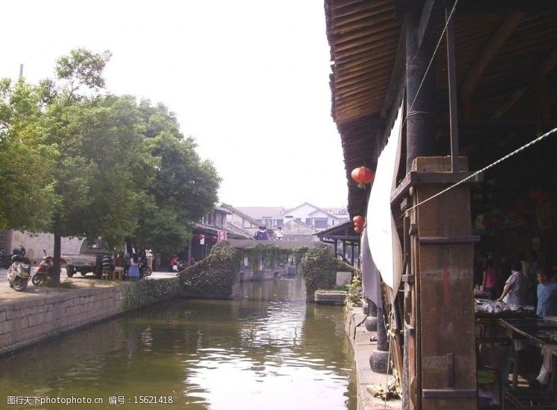 江桥古镇小街图片