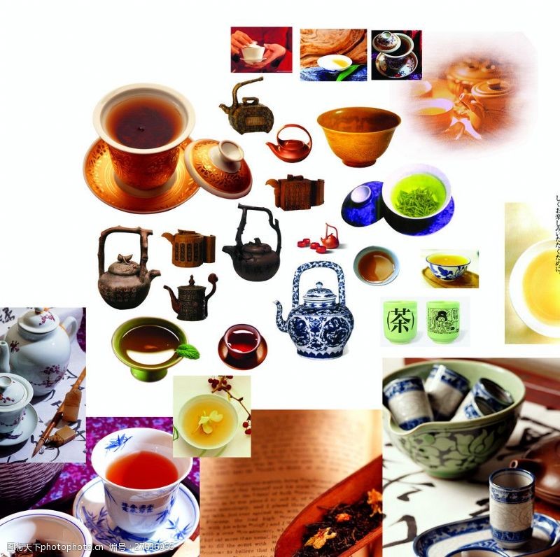 茶壶素材合集茶具集合