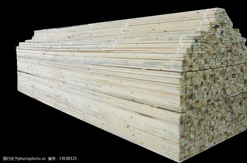 建材市场木方子图片
