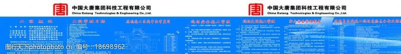 公程概况中国大唐集团科技工程六牌一图图片