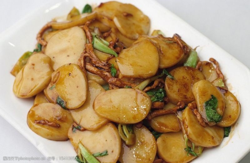 最好吃的川菜上海炒年糕图片