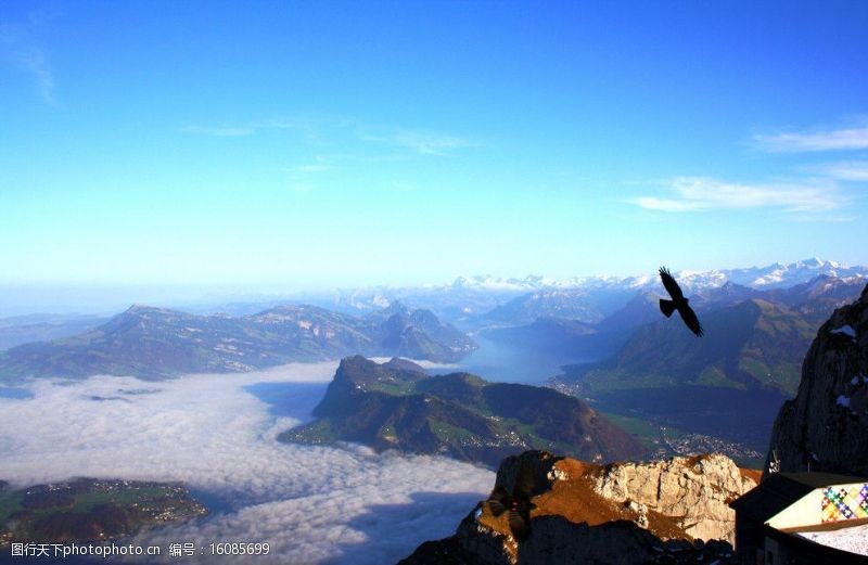 瑞士风光瑞士阿尔卑斯山图片