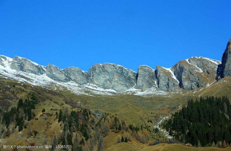 瑞士风光瑞士的山1图片