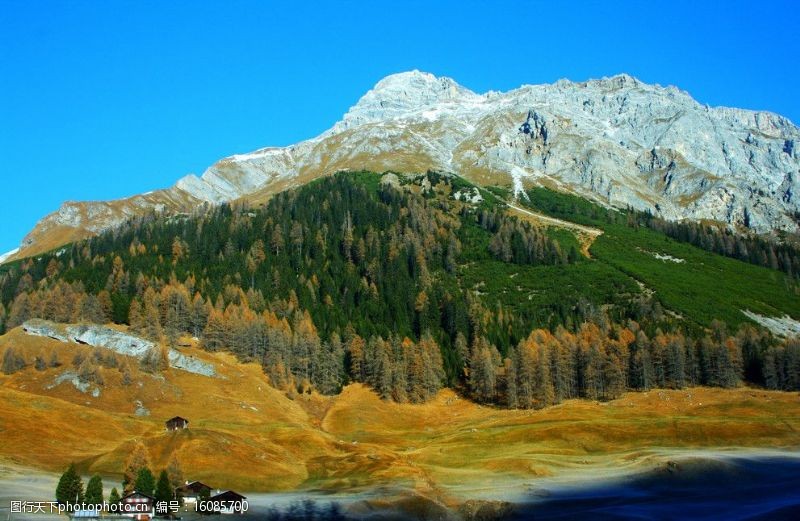 瑞士风光瑞士的山2图片