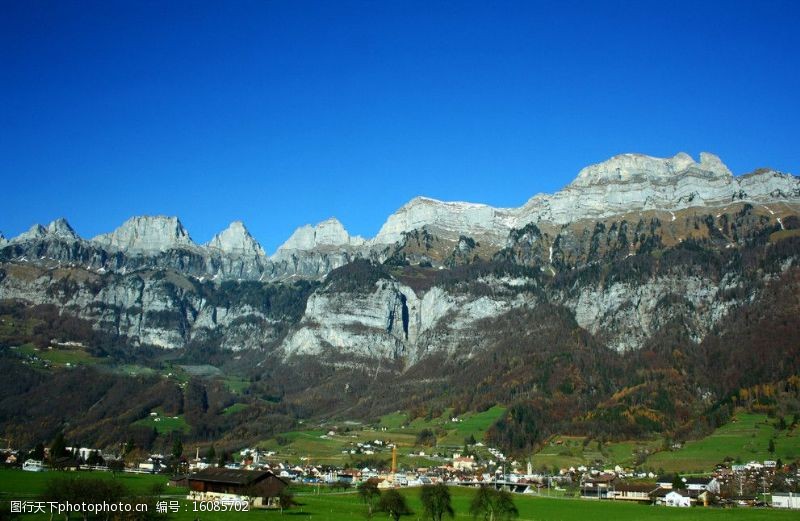 瑞士风光瑞士的山4图片