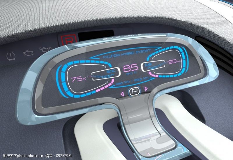 概念图片概念车控制显示窗图片