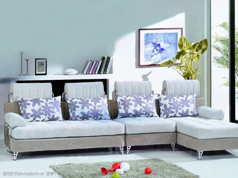 尚品生活室内沙发装饰图片
