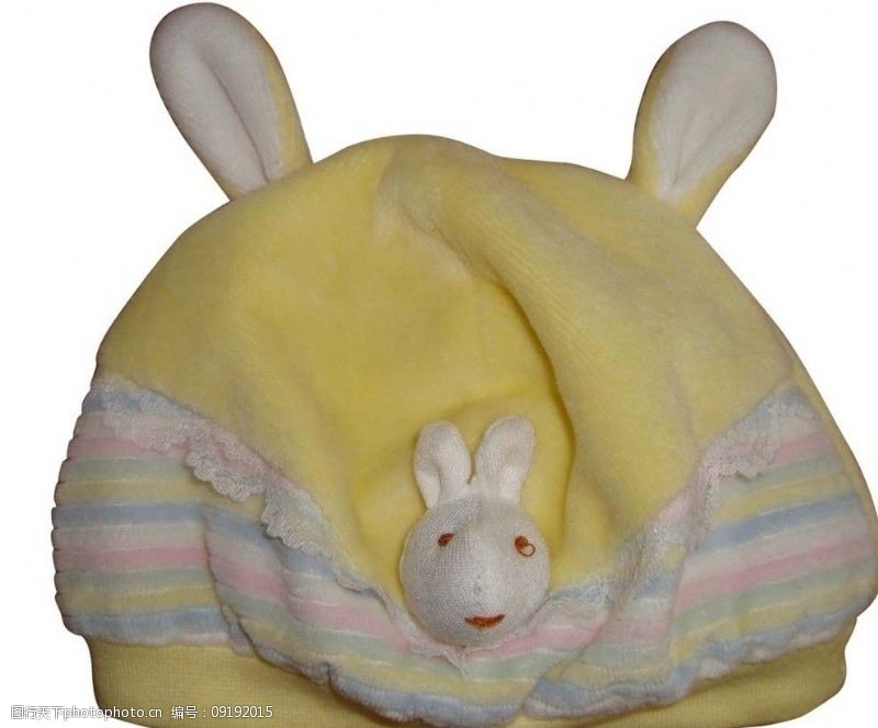 印刷适用儿童兔帽子图片