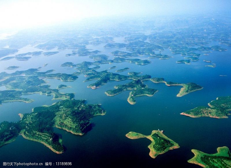 千岛湖岛湖风光图片