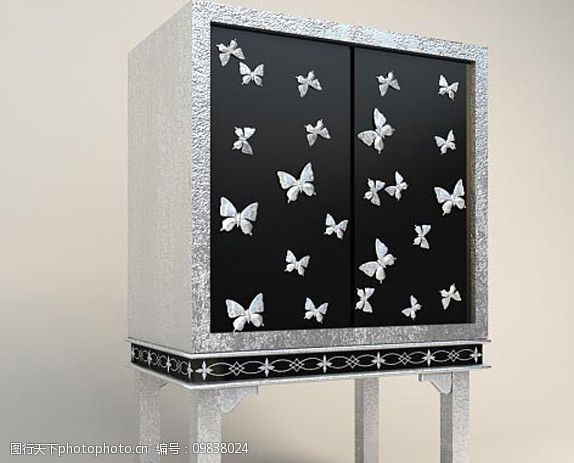3dmax精致欧式家具柜子图片