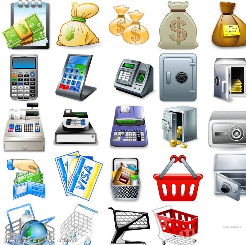 钱包金融商业类图标图片