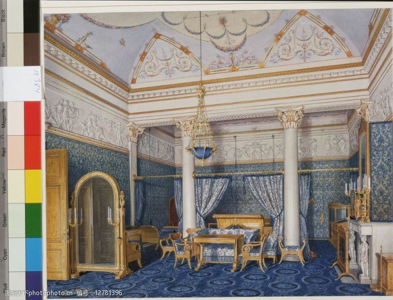 世博高尔夫皇后亚历山德拉多罗夫娜卧房图片