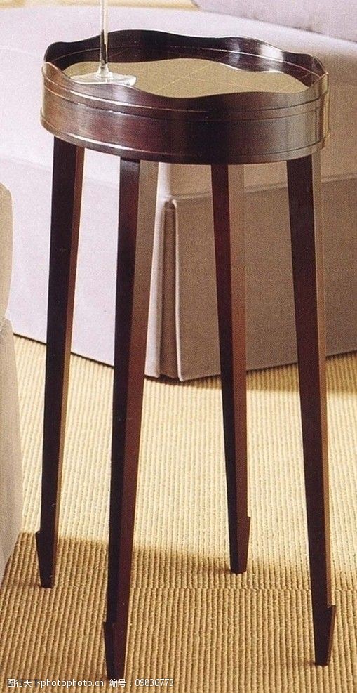 3dmax精致酒店家具新古典系列茶几图片