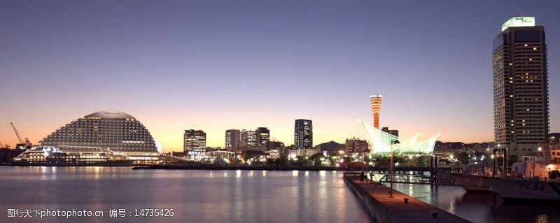 外界风景神户夜景图片