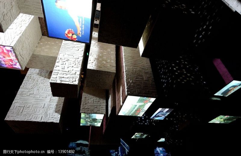 方塊上海世博会中國館內景图片