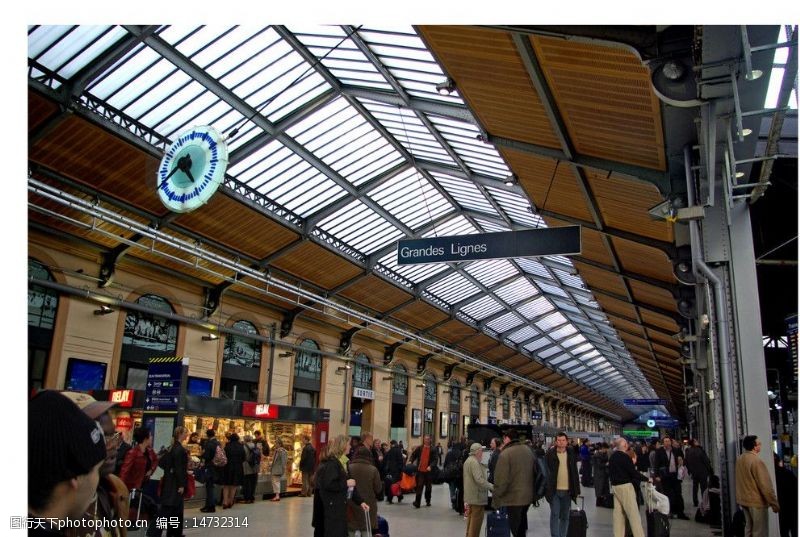 大棚巴黎巴黎火车站图片