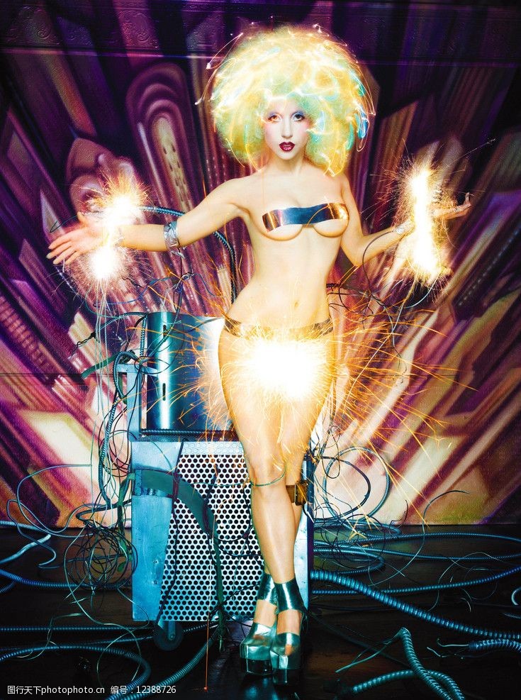 卫星嘎嘎LadyGaGa图片
