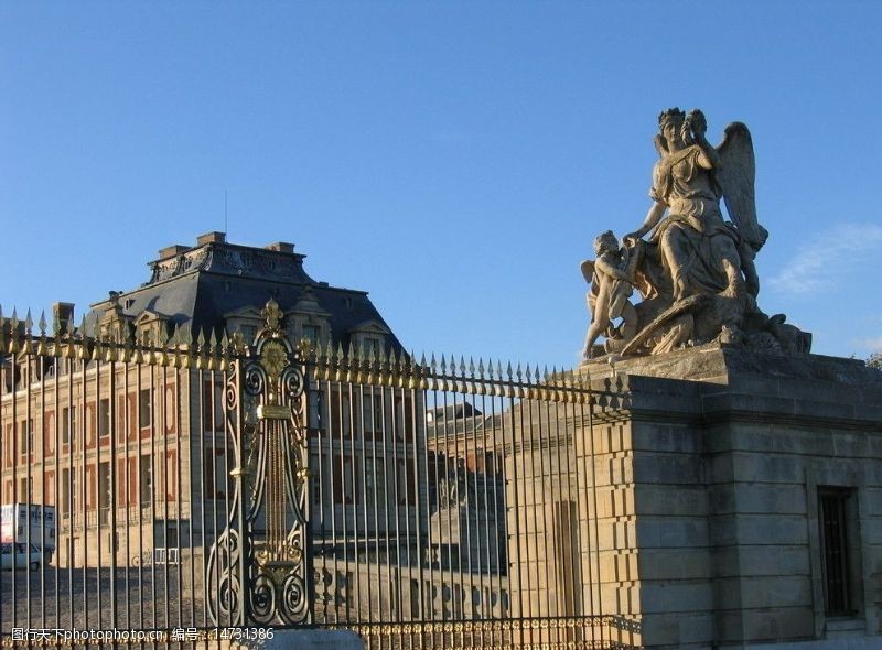 法国著名建筑巴黎凡尔赛宫图片