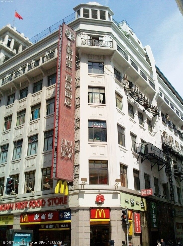 欧式走廊上海南京东路上海第一食品商店图片