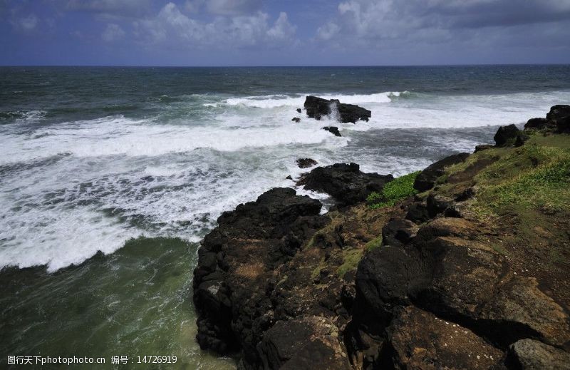 青岛风光之一毛里求斯美丽的海岸风光图片
