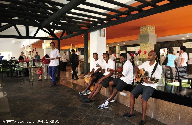 大棚毛里求斯苏亚克旅游度假村餐饮部图片