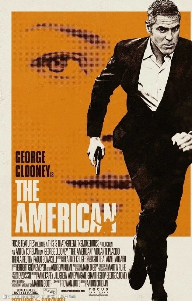 凯莉183布鲁克电影海报美国人TheAmerican图片