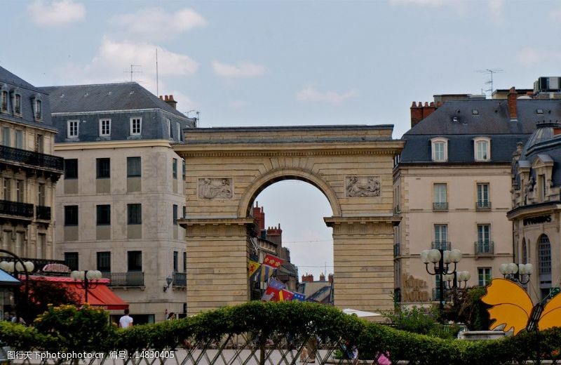 法国著名建筑法国第戎小凯旋门图片
