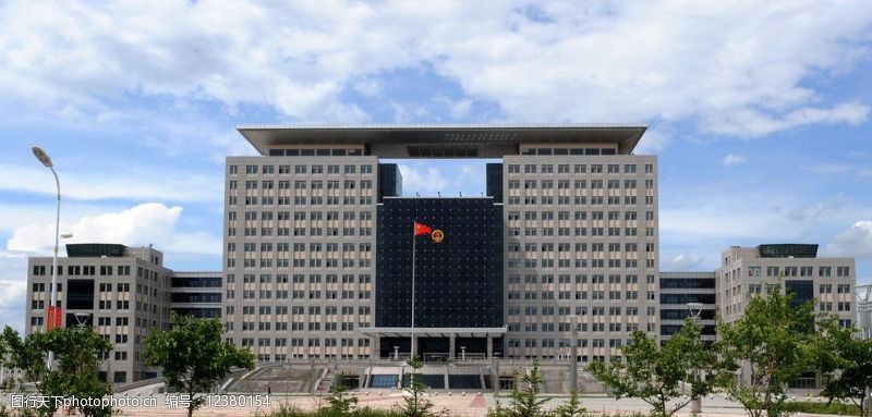 牡丹江政府大楼图片