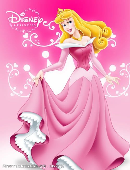 disney睡美人公主爱洛公主最新迪士尼公主海报图片