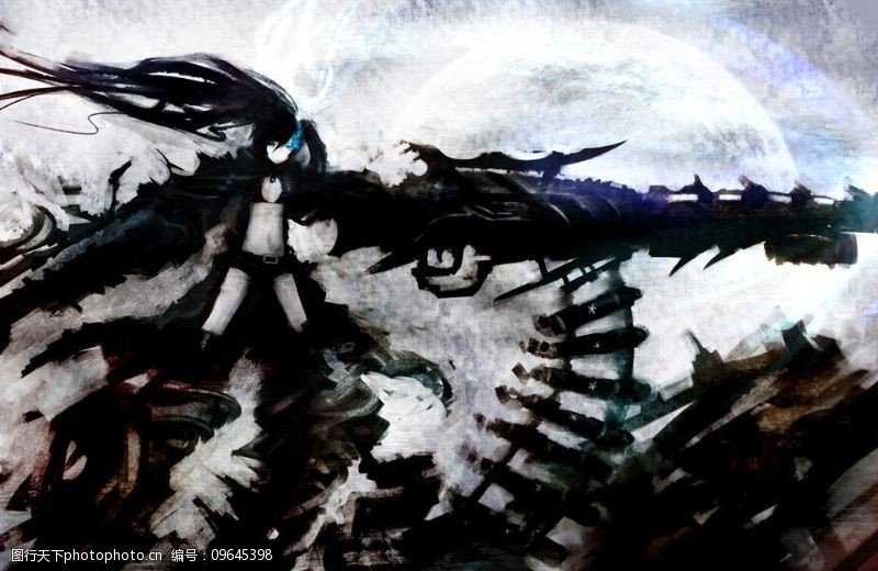 动漫的美女怪力女图片