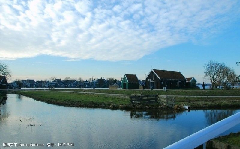 绿洲荷兰渔村图片