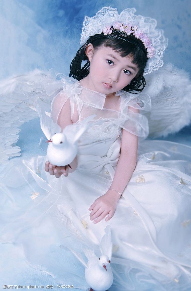 小天使可爱宝宝图片