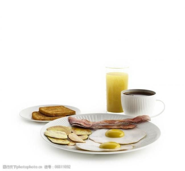 3d模型贴图西式早餐模型带贴图图片