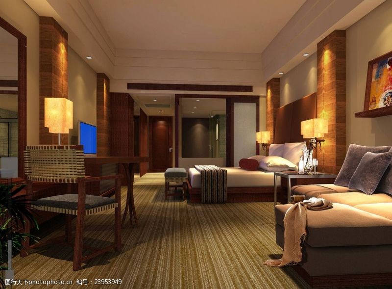 室内设计高清图片豪华酒店效果图