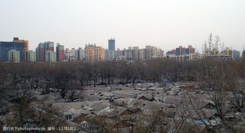 穷乡僻壤北京南城变迁图图片