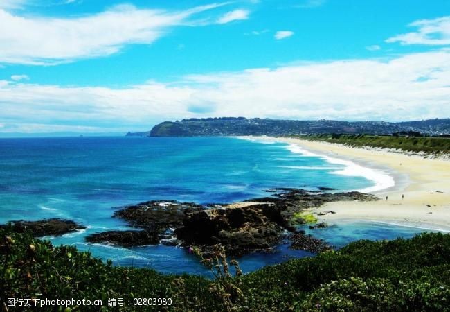 beach新西兰南岛海景stkilda图片