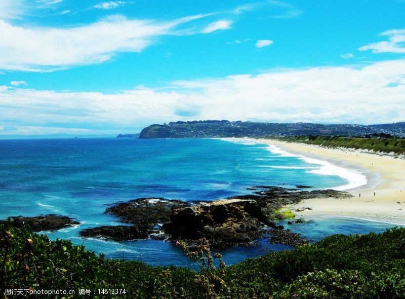 beach新西兰南岛海景StKilda图片