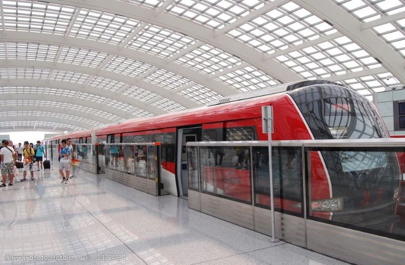 性能优越北京轻轨列车图片