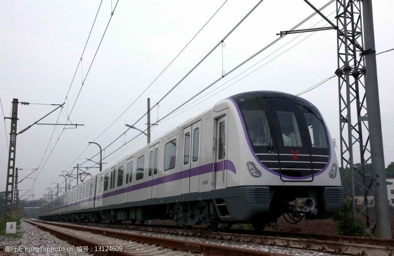 性能优越广州轻轨列车图片